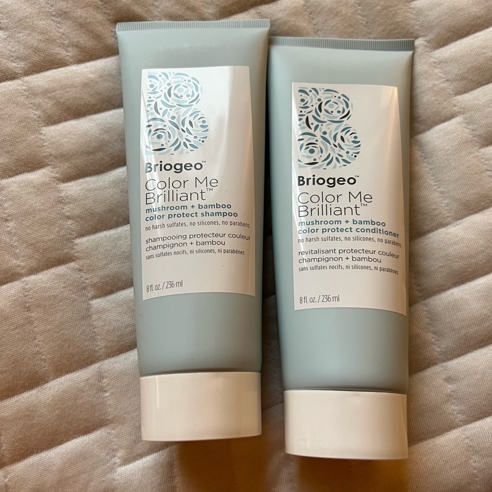 Briogeo color me brilliant shampoo and conditioner new